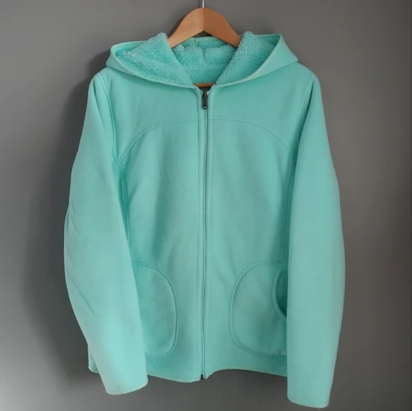 Tek Gear, women's mint green fleece - Picture 1 of 6